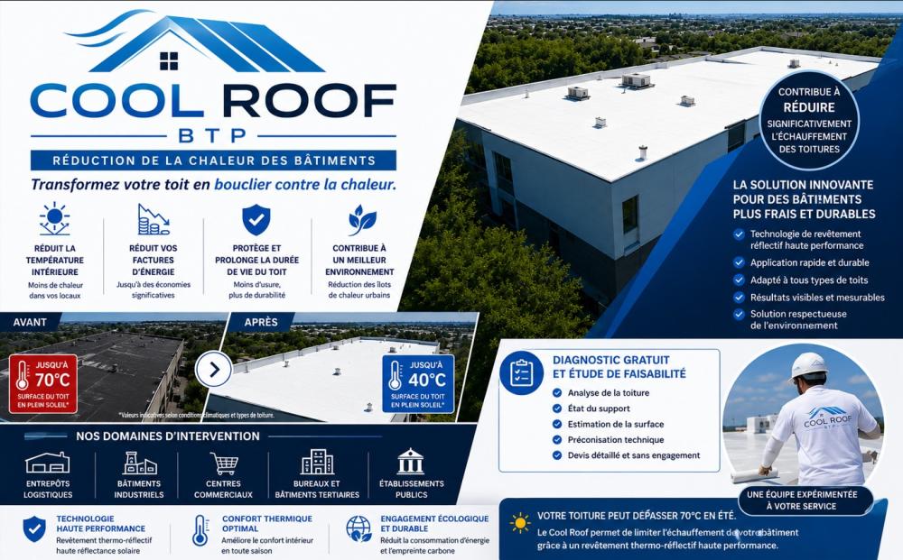cool roof facicule 